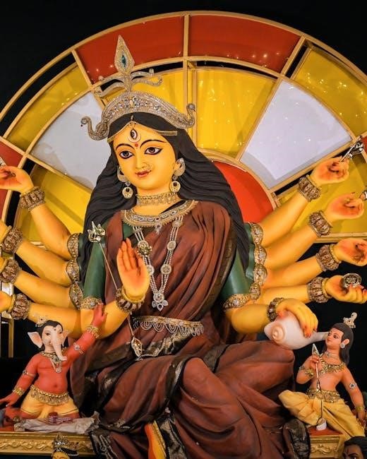 durga saptashloki in telugu pdf